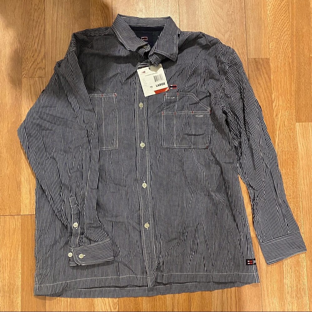 Vintage Bugle Boy button up shirt Large